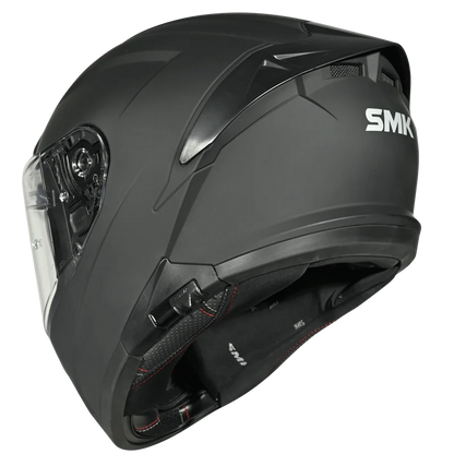 SMK TYPHOON SOLID HELMET - MA200 MATT BLACK