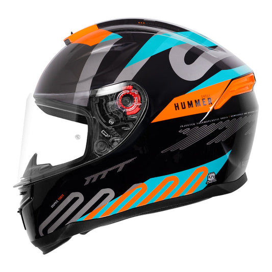 MT HUMMER TUBEX HELMET - Fluorescent Orange