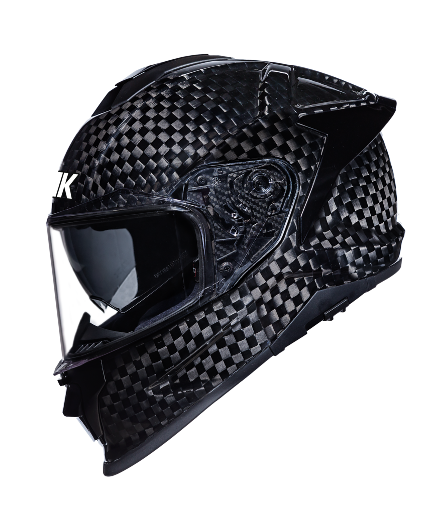 SMK TITAN CARBON UNICOLOR  HELMETS - BLACK