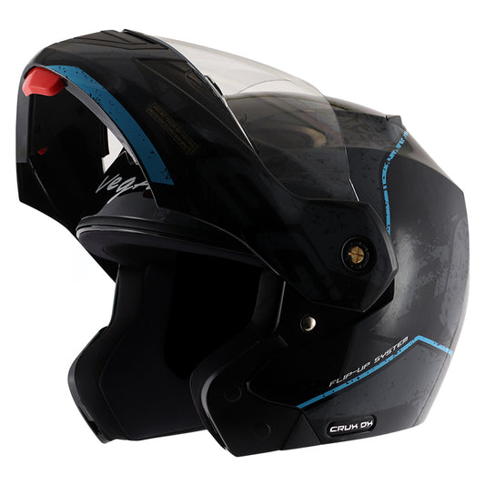Vega Crux DX Victor Helmet - Black Grey