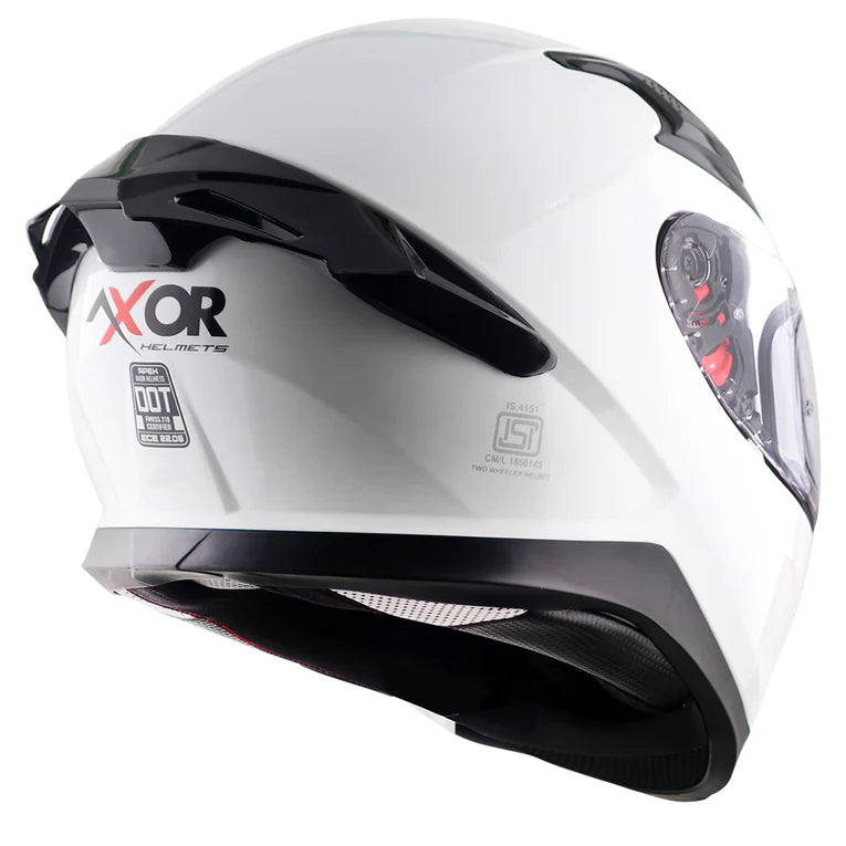 Axor Apex Solid Helmet - White