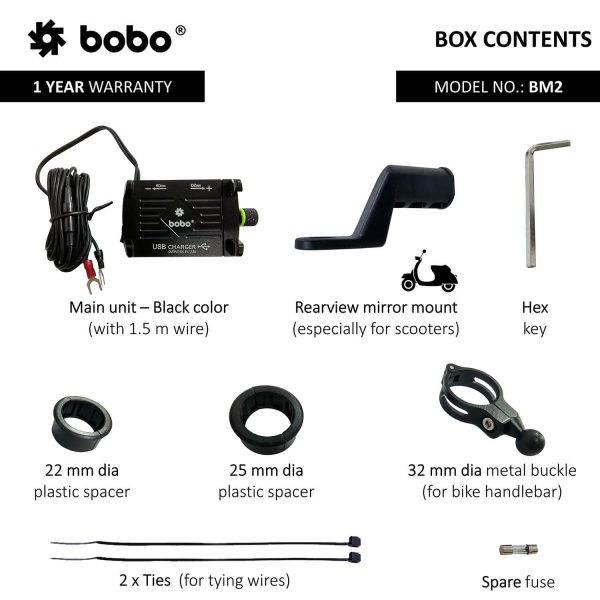 BOBO BM2 Claw-Grip Aluminium Bike Phone Holder