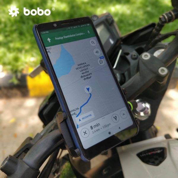 BOBO BM3 Claw-Grip Aluminum Bike Cycle Phone Holder