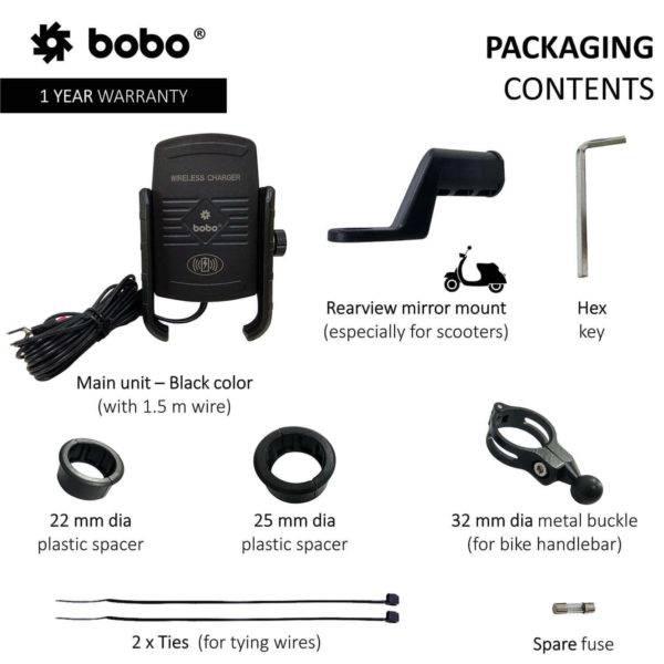 BOBO BM6 Jaw-Grip Bike Phone Holder