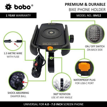 BOBO BM12 Bike Phone Holder