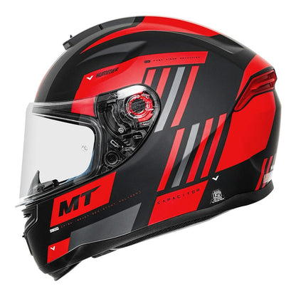 MT HUMMER CAPACITOR HELMET - Matt Red