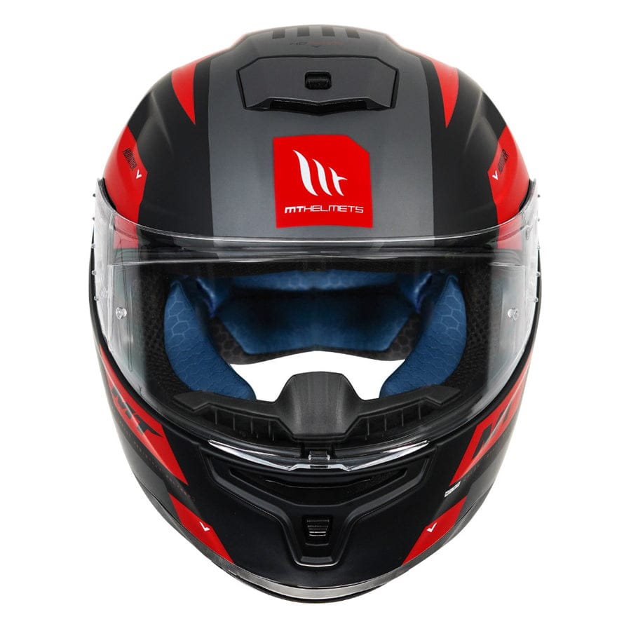 MT HUMMER CAPACITOR HELMET - Matt Red