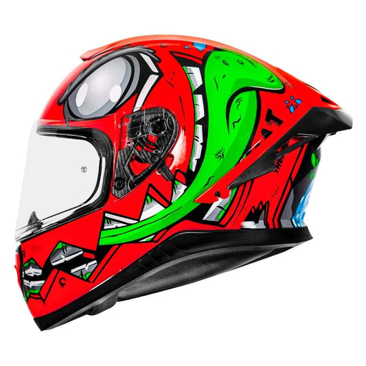 MT THUNDER3 PRO CREATURE HELMET - Gloss Red