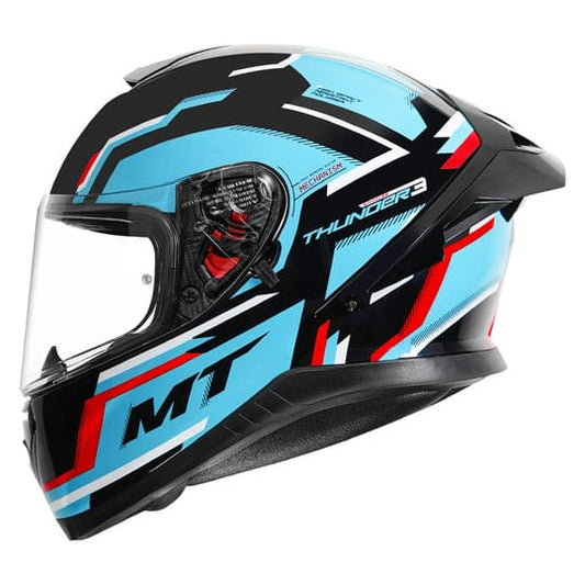 MT THUNDER3 PRO BLAZE HELMET - Blue