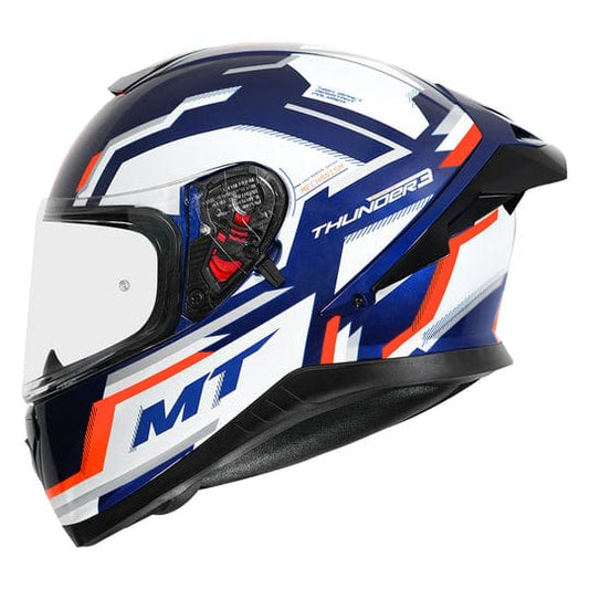 MT THUNDER3 PRO BLAZE HELMET - Fluorescent Orange