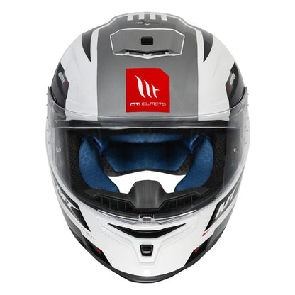 MT HUMMER CAPACITOR HELMET - Gloss White