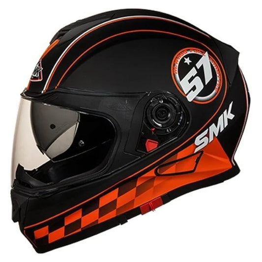 SMK Twister Blade Helmet - Matt Black Orange Grey
motorizzr