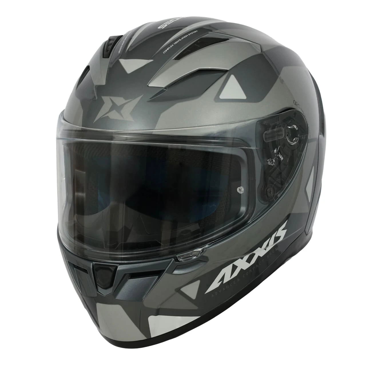 AXXIS SEGMENT SEEK E2 HELMET - GLOSS GREY