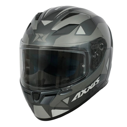 AXXIS SEGMENT SEEK E2 HELMET - GLOSS GREY