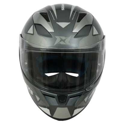 AXXIS SEGMENT SEEK E2 HELMET - GLOSS GREY