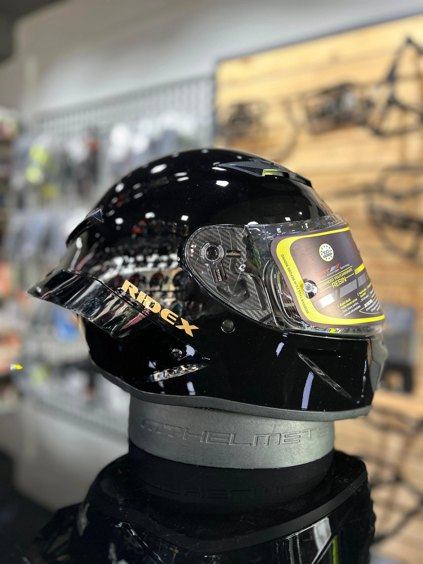 RIDEX Titanium G2 Helmet - Midnight Black
