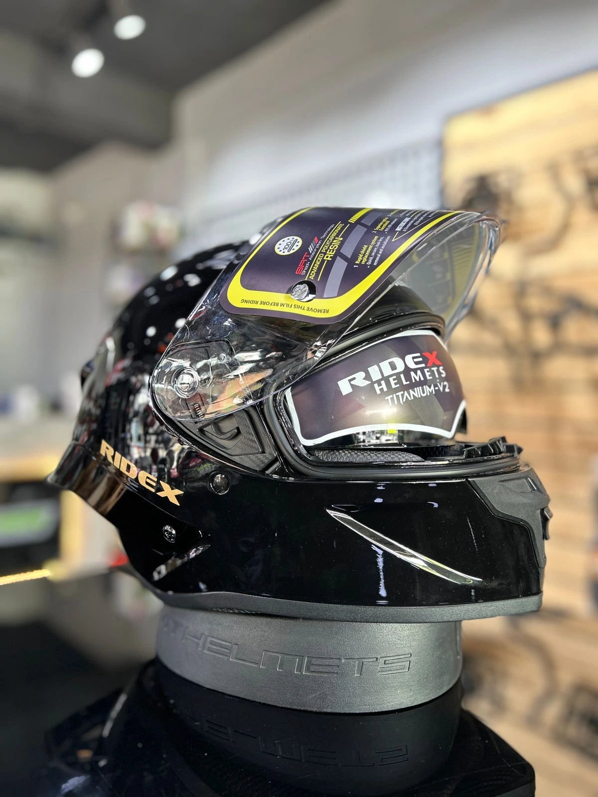 RIDEX Titanium G2 Helmet - Midnight Black