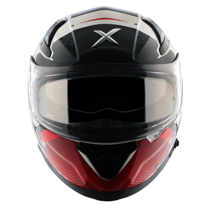 AXOR APEX HEX-2 HELMET - WHITE RED