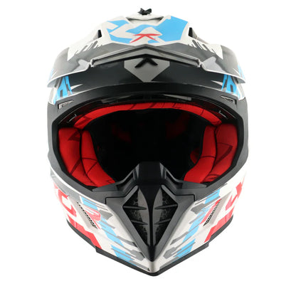 AXOR X-CROSS X1 HELMET - WHITE RED