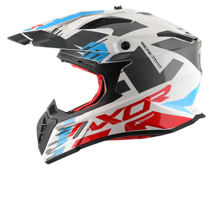 AXOR X-CROSS X1 HELMET - WHITE RED