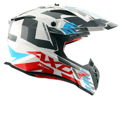 AXOR X-CROSS X1 HELMET - WHITE RED