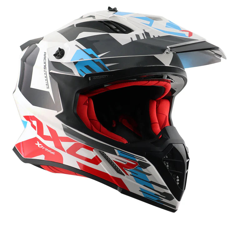 AXOR X-CROSS X1 HELMET - WHITE RED