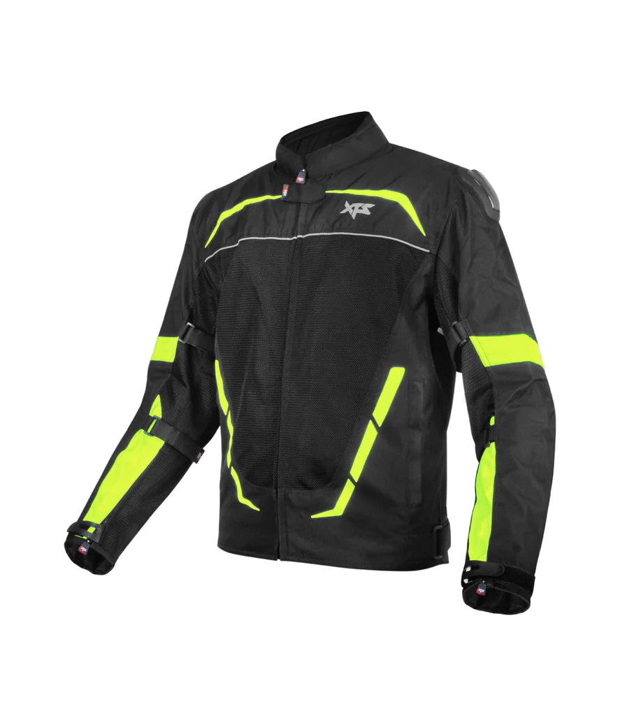 XTS Dynamo Jacket - Black Hi-Viz Green