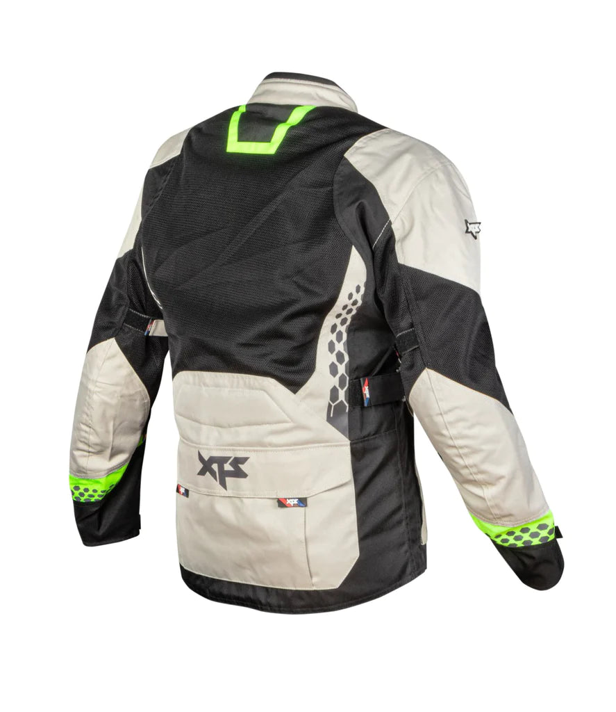 XTS Endo Touring Jacket - Off White Fluro