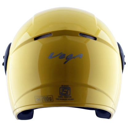 Vega Junior Buds OF Helmet - Yellow