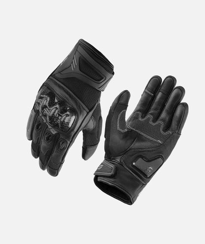 SOLACE Varno Short Gloves - Phantom Black