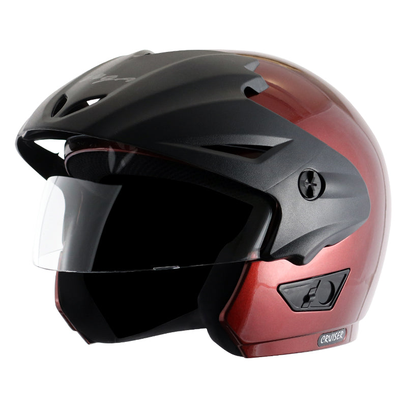 Vega Cruiser WP Helmet - Burgundy