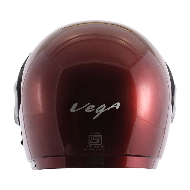 Vega Cruiser WP Helmet - Burgundy