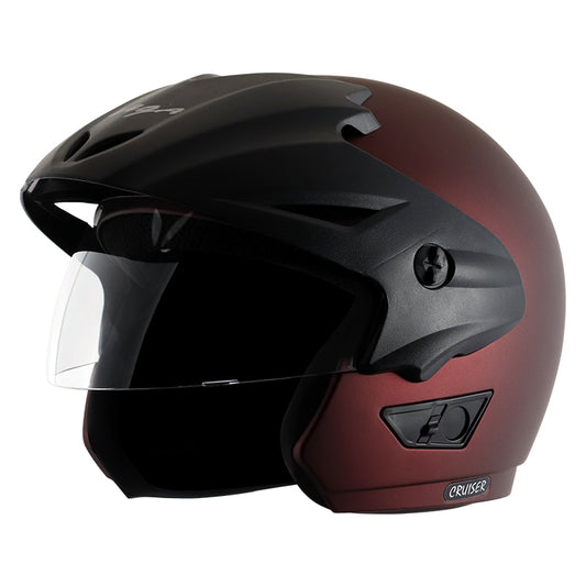 Vega Cruiser WP Helmet - Dull Burgundy