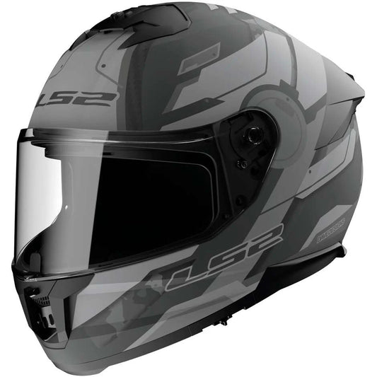 LS2 FF320 Stream II Shadow Helmet - M.Titanium Grey