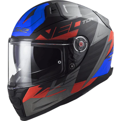 LS2 FF811 Vector 2 Absolute Helmet - Gloss Black Red Blue