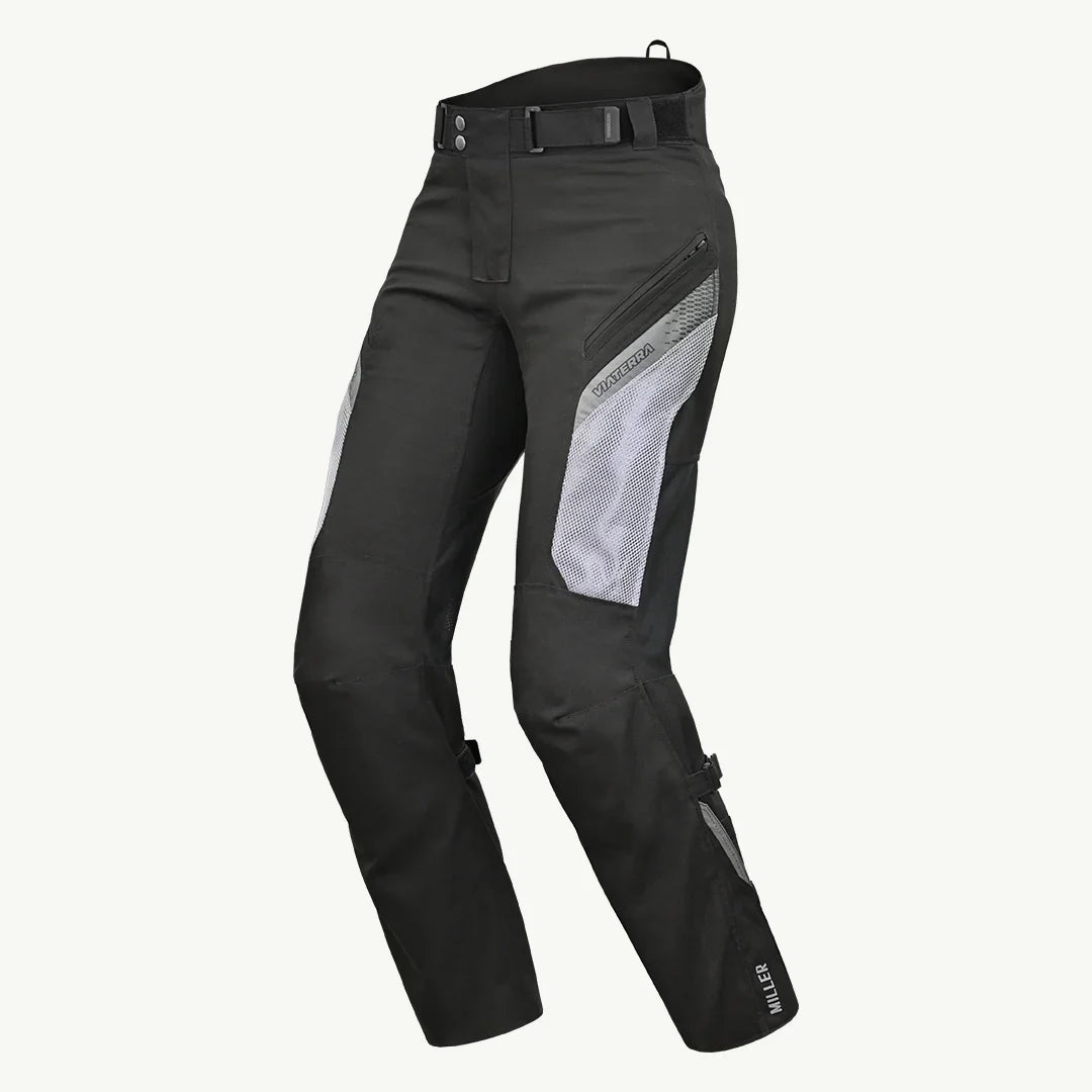 VIATERRA Miller – Street Mesh Riding Pants - Black