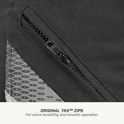 VIATERRA Miller – Street Mesh Riding Pants - Black