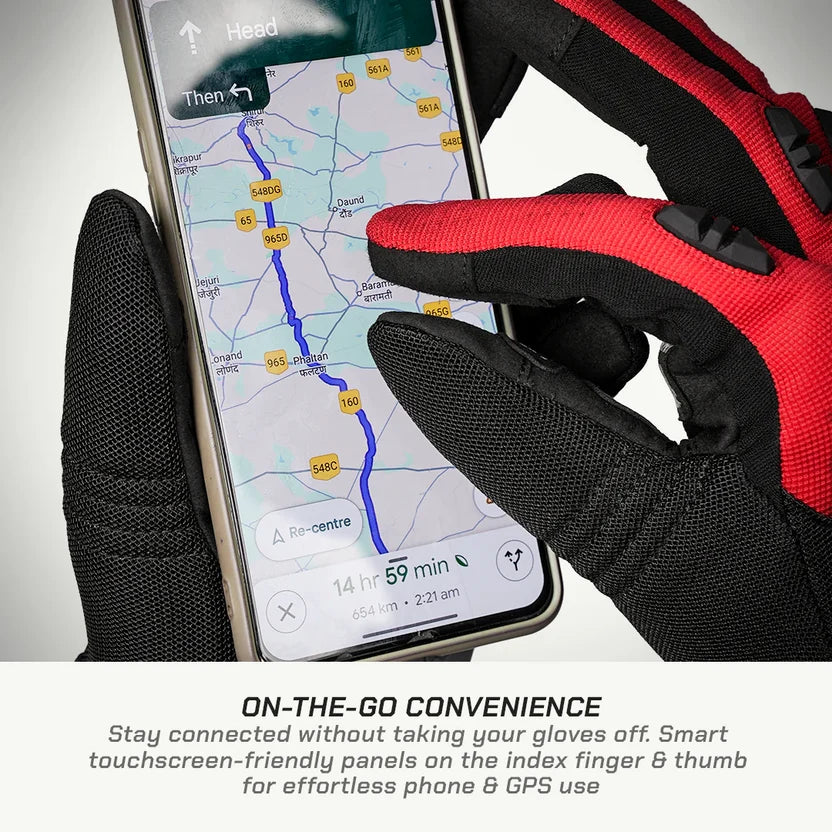 VIATERRA MILLER Urban Commute Riding Gloves - Black