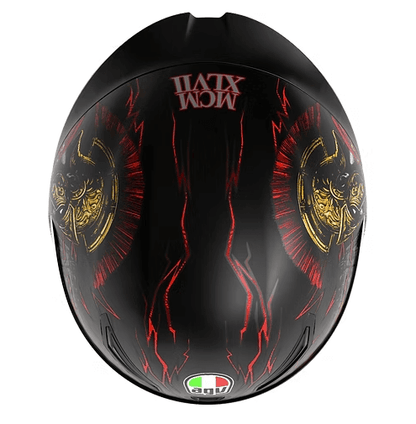 AGV K1 S Helmet Gladiator Matt - Black Gold Red