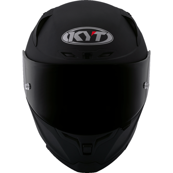 KYT Striker 2V Plain Helmet - Matt Black