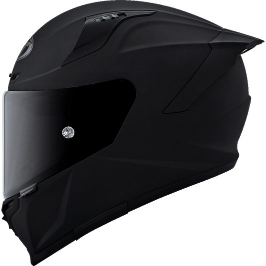 KYT Striker 2V Plain Helmet - Matt Black