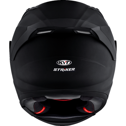 KYT Striker 2V Plain Helmet - Matt Black