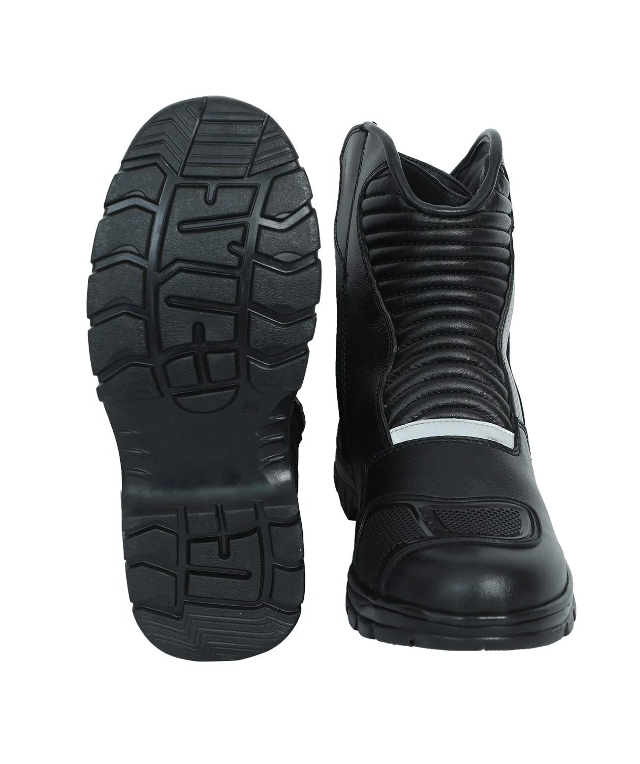SOLACE Scout Motorcycle Boots - Black Grey