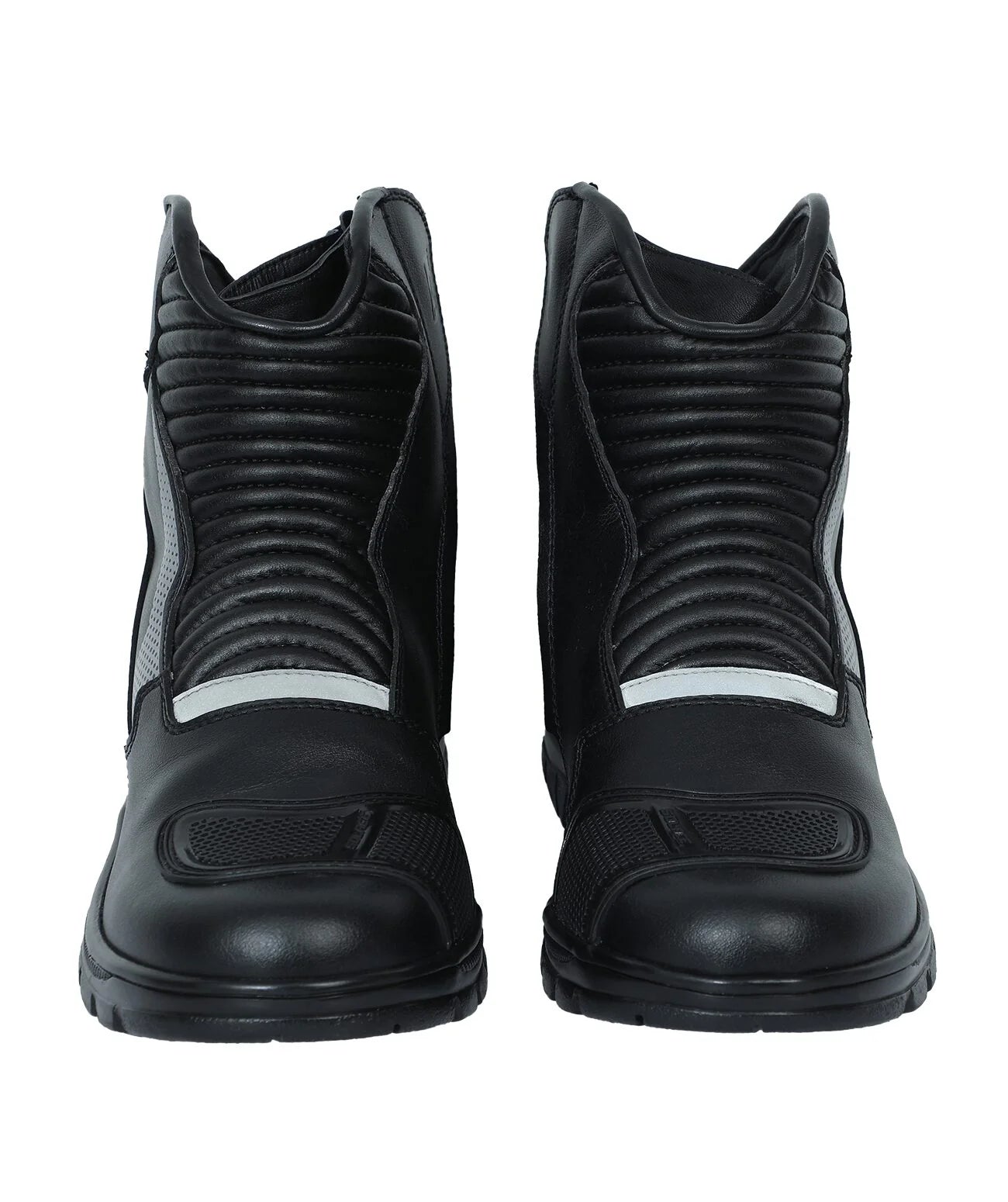 SOLACE Scout Motorcycle Boots - Black Grey