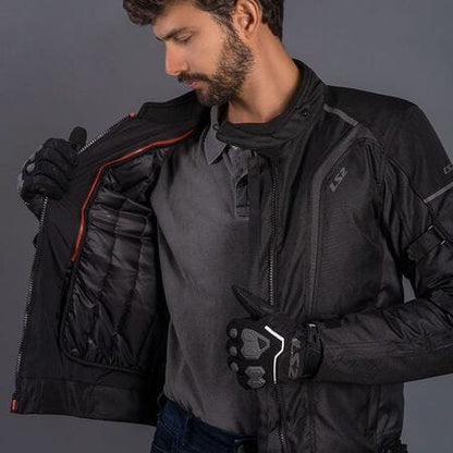 LS2 Sepang CE Class A Certified Jacket - Black Grey