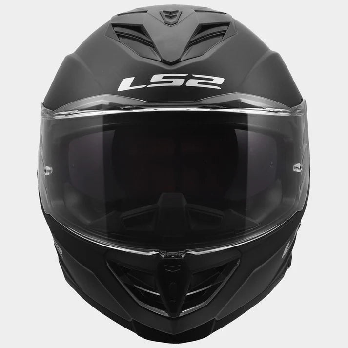 LS2 FF818 Storm III Solid Helmet - Matt Black