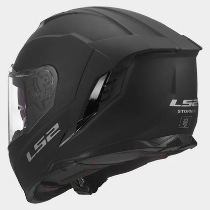 LS2 FF818 Storm III Solid Helmet - Matt Black