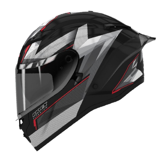 RIDEX Titanium G2 Helmet - White Bolt