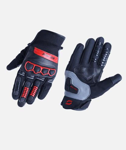 SOLACE VENTO DUALSPORT GLOVES-CORAL RED