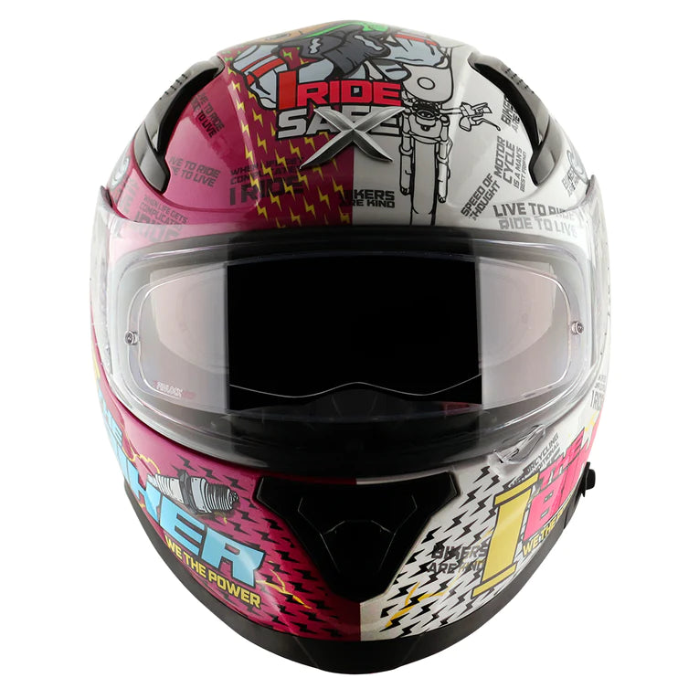 AXOR XBHP #THENINETEEN HELMET - PINK WHITE